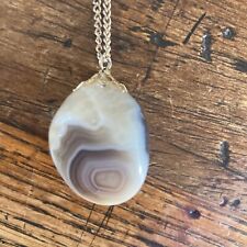 Vintage agate necklace for sale  NORTHWICH