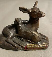 Vintage bronze deer for sale  Okmulgee