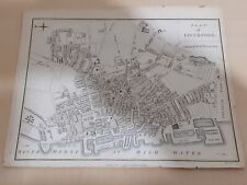 lancashire map for sale  LIVERPOOL