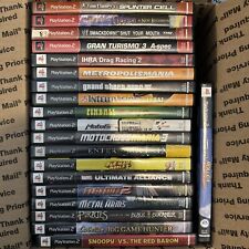 Lote de 20 juegos de Sony Playstation 2 PS2 rayados sin probar ENVÍO RÁPIDO, usado segunda mano  Embacar hacia Argentina