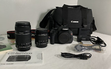 PACOTE de Câmera DSLR Canon EOS Rebel T3i com Duas Lentes + Bolsa de Transporte + MAIS comprar usado  Enviando para Brazil