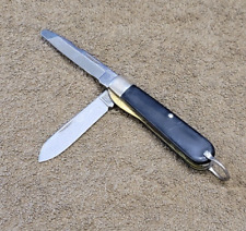 Camillus Folding Pocket Knife 2 Blade Lineman Electricians New York USA for sale  Shipping to South Africa