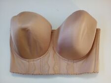 PARFAIT Nude Elissa Strapless Bustier Underwire Bra, US 44FF EUC for sale  Shipping to South Africa
