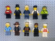 10 LEGO FIGUREN UND MANSCHEN LEGO CITY TOWN RACERS POSTMAN konvolut sammlung comprar usado  Enviando para Brazil