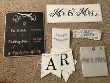 Wedding mrs signs for sale  Aurora