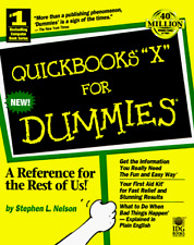 Quickbooks dummies nelson for sale  UK