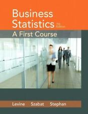 Business statistics first for sale  Arlington