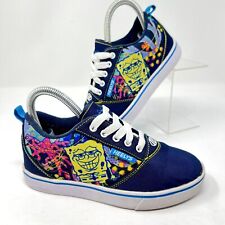 ZAPATOS DE SKATE ESCOLAR HEELYS BOB ESPONJA PRO 20 GRADOS juventud 4 Pro Nickelodeon HES1055, usado segunda mano  Embacar hacia Argentina