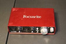 Focusrite Scarlett 2i2 2ª Geração 2 Canais Interface de Áudio USB FUNCIONANDO USADO, usado comprar usado  Enviando para Brazil