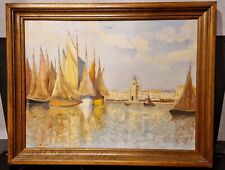 Marine peinture ancienne d'occasion  Falaise