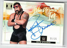 2023 PANINI IMPECCABLE WWE RICK STEINER AUTO ILLUSTROUS INK #15/25 for sale  Shipping to South Africa