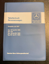 Mercedes benz tabellenbuch gebraucht kaufen  Weinstadt