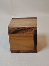 Soma Cube Puzzle Brain Teaser w/Cover Wooden Box Wood Creative Craft House, usado comprar usado  Enviando para Brazil