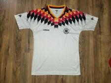 Alemania Adidas De Colección Camiseta Camiseta Kit L Equipo de Fútbol Copa Mundial FIFA 1994 Fútbol segunda mano  Embacar hacia Argentina