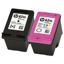 1 X Black + 1 X Colour Refilled Ink Cartridges Compatible with HP 62xl HP 62 XL for sale  Shipping to South Africa