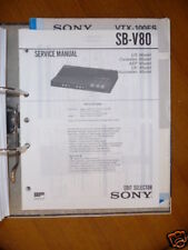 Service manual sony gebraucht kaufen  Deutschland