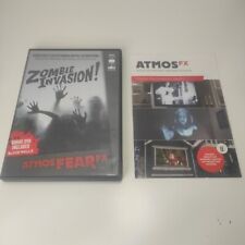 DVD Atmos Fear FX Zombie Invasion decoração digital Halloween casa assombrada com inserção comprar usado  Enviando para Brazil