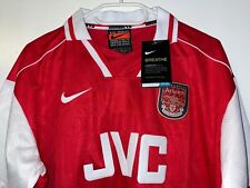 Usado, FC Arsenal London  Bergkamp Trikot Fussball Shirt Vintage 90's  Nike Primier L comprar usado  Enviando para Brazil