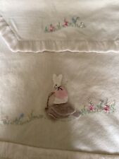 Vintage cot blanket for sale  DEVIZES