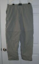 Used, Campmor women's Nylon Hiking 5-Pocket Pants Zip-Off Convertible, size 34x29 for sale  Shipping to South Africa
