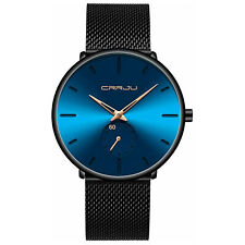 Men watch minimalist for sale  Shipping to Ireland