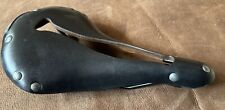 Selle Anatomica X1 Bicycle saddle Black With Gunmetal Rivets Excellent for sale  Shipping to South Africa