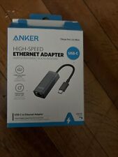 Adaptador Anker USB C a Ethernet, concentrador de red portátil de 1 Gigabit segunda mano  Embacar hacia Mexico