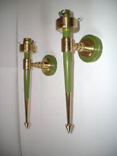 Pair appliques torches for sale  Shipping to Ireland