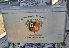 Refrigerador de Metal Vintage Griesedieck Brothers, GB, Cerveja Lager Leve da Melhor Qualidade comprar usado  Enviando para Brazil