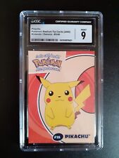 Pikachu Pokemon Stadium Tip Card Nintendo / Danone 3/40 CGC 9, usado comprar usado  Enviando para Brazil