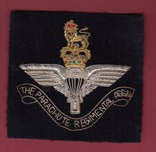 Parachute regimental assn. for sale  BROADSTAIRS