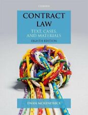 Contract law text for sale  USA