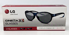 Nuevo De Colección LG Electronics Cine TV 3D Gafas AG-F310 Paquete de 2 NT22, usado segunda mano  Embacar hacia Argentina