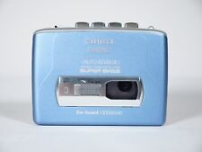 Aiwa HS-GM800Mk2 como Walkman true Vintage Tape con carcasa de metal azul Super Bass segunda mano  Embacar hacia Argentina