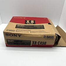 Radio casete para coche Sony XR-C450 FM/AM cara desmontable - NO PROBADO segunda mano  Embacar hacia Argentina
