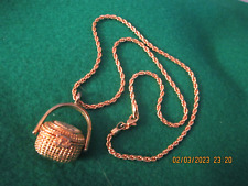 Nantucket basket necklace for sale  Fall River