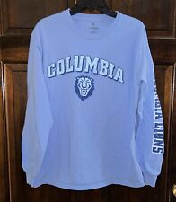 Camiseta Columbia University Lions manga longa algodão azul grande comprar usado  Enviando para Brazil
