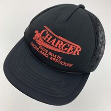 Charger Bass Boats Richland Missouri Trucker Ball Cap Hat Snapback for sale  Shipping to South Africa