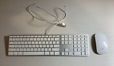 Apple Wired Keyboard with Numeric Keypad and Magic Mouse for sale  Shipping to South Africa