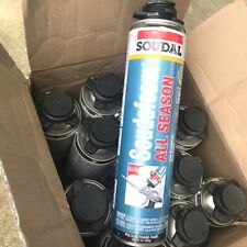 Soudal All Season Window & Door Pro Gun Foam, 24oz, Full Case of 12 Cans for sale  Shipping to South Africa