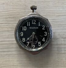 Antique Early 1900s Waltham Watch Co 8 Day 7 Jewels Car Clock Automobile Deco for sale  Shipping to South Africa