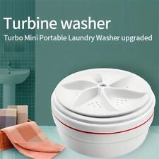 Usado, Mini lavadora USB ultrasónica turbo giratoria ropa lavadora viaje a casa segunda mano  Embacar hacia Mexico