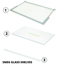 SMEG Glass Shelf Crisper For FAB28RP FAB28RX FAB28RNE FAB28RG Fridge Freezer for sale  Shipping to South Africa
