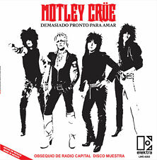 MOTLEY CRUE "TOO FAST FOR LOVE" LP NICE PS MÉXICO MUITO BOM+ PROMOÇÃO MEXICANA, usado comprar usado  Enviando para Brazil