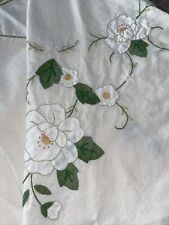 Vintage linen embroidered for sale  Fort Lauderdale