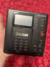 Reproductor de CD portátil Sony D-35 vintage Discman TAL CUAL solo para piezas segunda mano  Embacar hacia Argentina