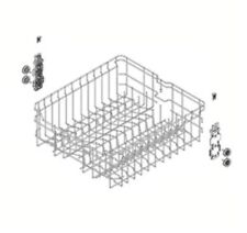 Wd28x30219 dishwasher rack for sale  Elgin