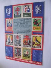 Pubblicità francobollo antitu usato  Asti
