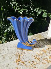 Vase porcelaine bleu d'occasion  Broglie