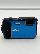 Câmera Digital Nikon COOLPIX AW130 Azul Zoom 5x ‎À PROVA D'ÁGUA - Testada e Funciona comprar usado  Enviando para Brazil